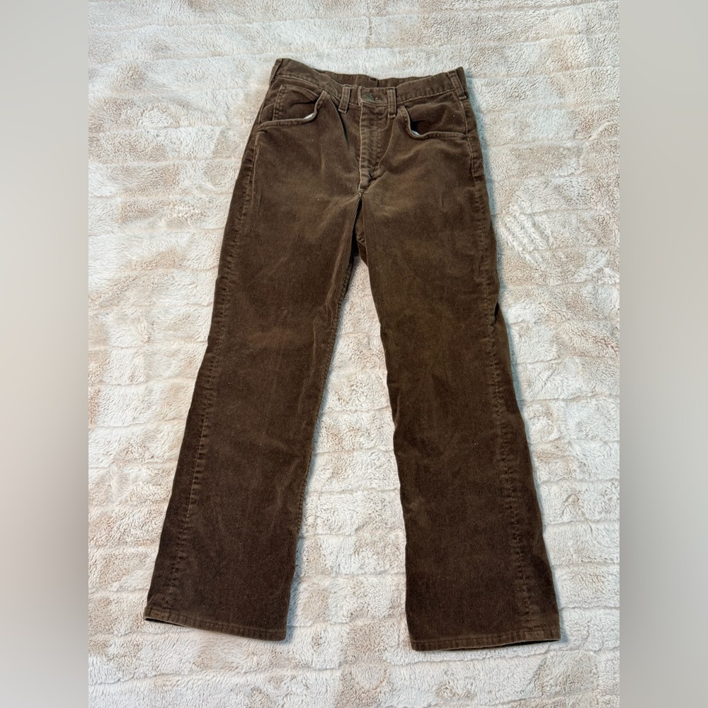 Vintage Lee Brown Corduroy Women Jeans